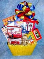 Calling All Cars Children's Gift Basket