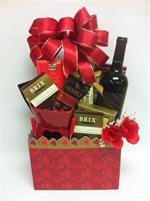 Chocolate Decadent Gift Basket for Valentines Day