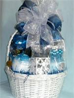 Falling Snowflakes Gourmet Gift Basket