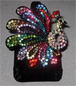 Kaleidoscope Crystal Peacock Ring