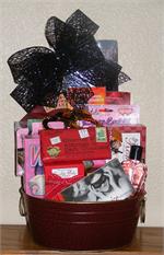 Naughty and Nice Valentines Day Gift Basket