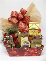 Ornament Holiday Gourmet Gift Basket