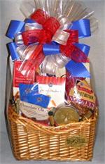 Red, White and Blue Patriotic Gift Basket