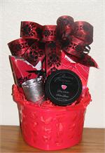 Scarlet Passion Valentine Gift Basket