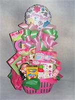 Fun with Strawberry Shortcake Gift Basket for Girls